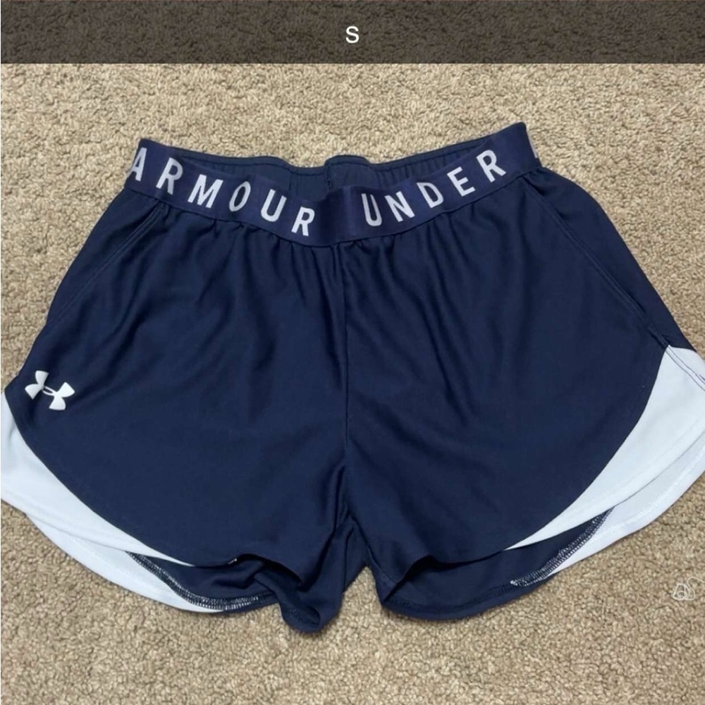 Under Armour Women's Navy Blue Shorts